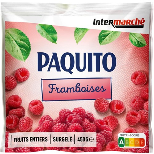 Framboises fruits entiers