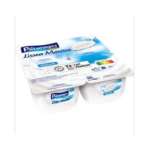 Fromage frais Lissea Mousse nature
