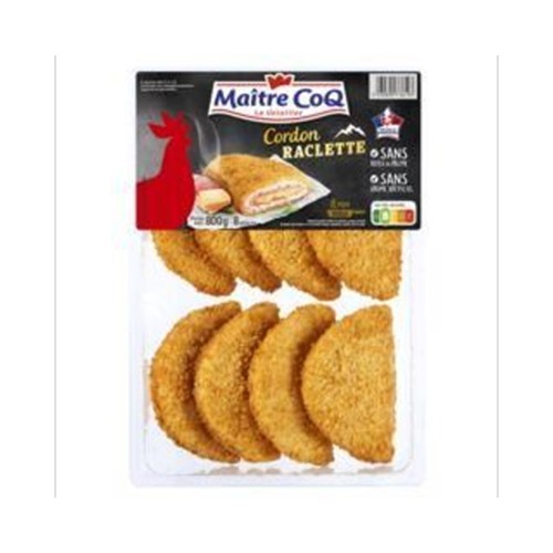 Cordon Bleu de poulet raclette