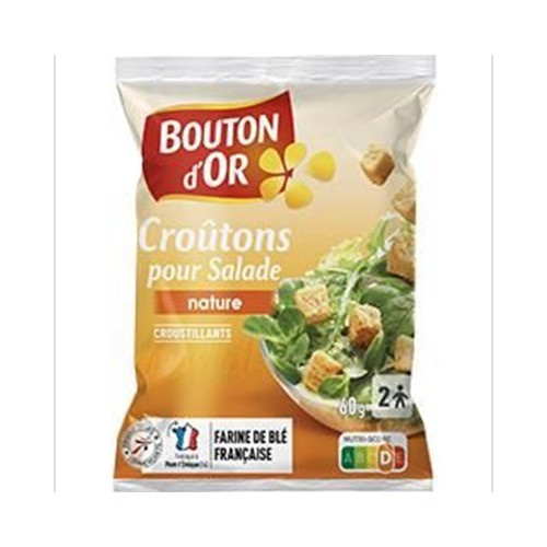Croûtons pour salade nature