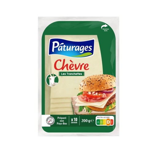 Tranches de chevre