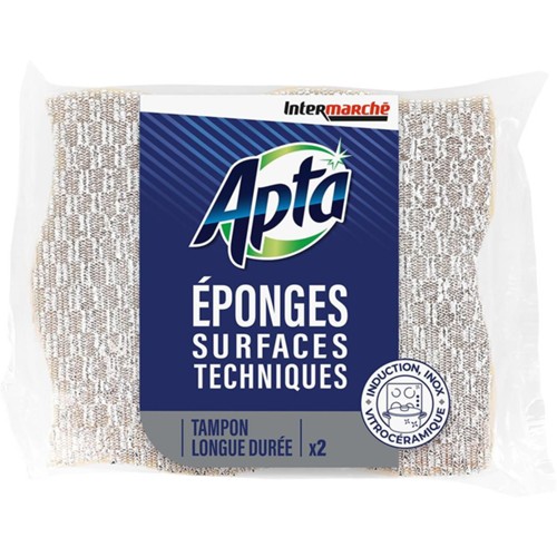 Eponge grattante surfaces techniques