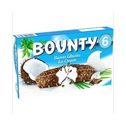 Glace noix de coco chocolat au lait