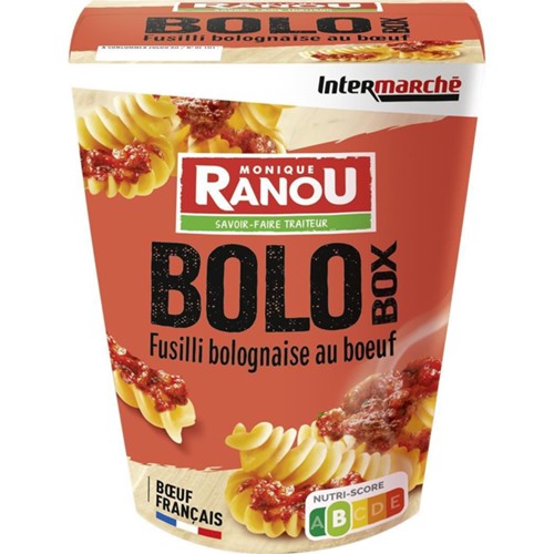 Fusilli bolognaise au boeuf