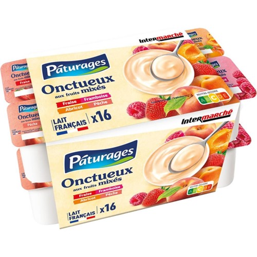 Yaourt Onctueux aux fruits mixés