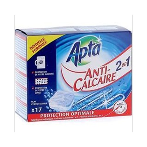 Tablettes anti-calcaire 2en1