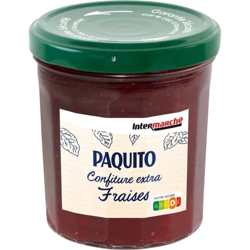 Confiture extra de fraises