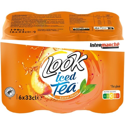 Boisson Iced Tea saveur pêche