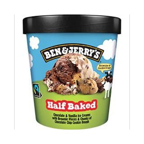 Crème glacée half baked