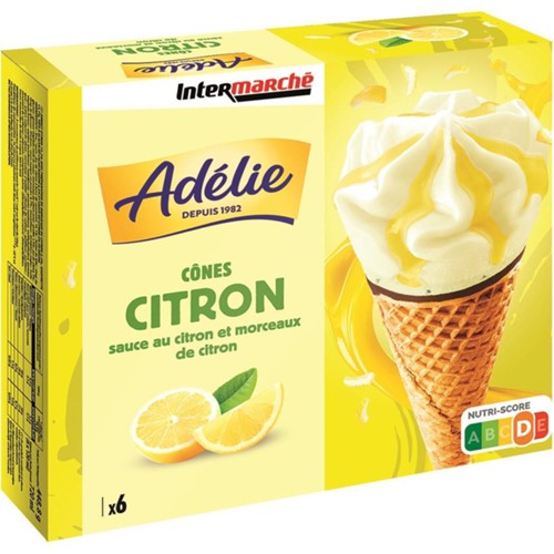 Cônes citron