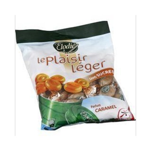 Bonbons Le Plaisir Léger goût caramel sans sucres