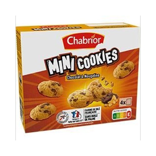 Mini Cookies chocolat & nougatine