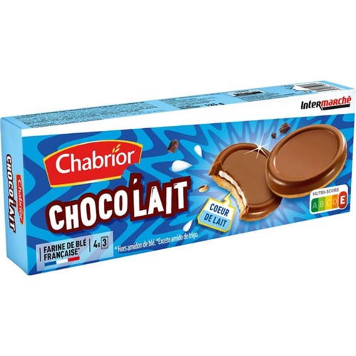 Biscuits Choco coeur de lait