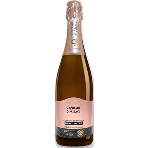Crémant d'Alsace AOP, vin rosé