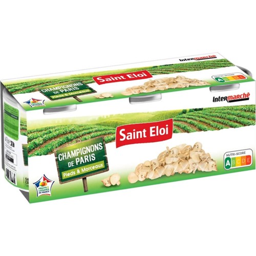 Champignons de Paris pieds & morceaux