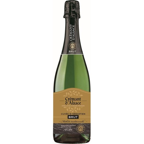 Crémant d'Alsace AOP, vin brut