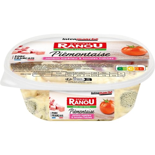 Piémontaise jambon supérieur & tomates fraîches