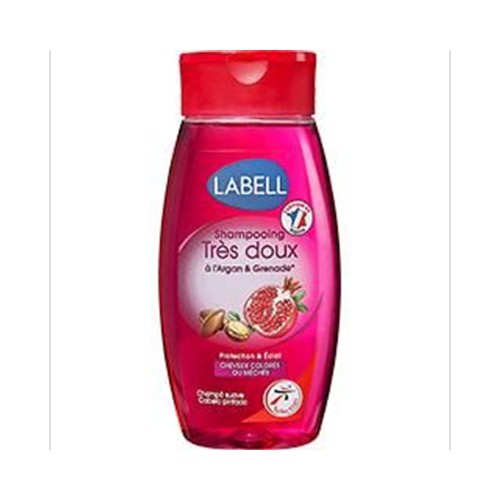 Shampooing très doux argan  et  grenade, cheveux colorés-méchés