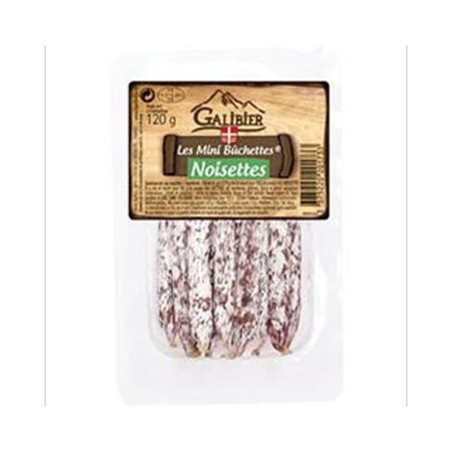 Mini bûchettes noisettes