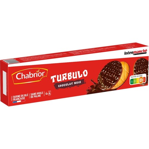 Biscuits Turbulo chocolat noir