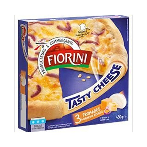 Pizza Tasty Cheese 3 fromages & oignons rouges