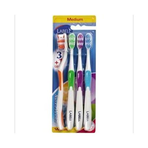 Protection Brosses à dents medium, family pack