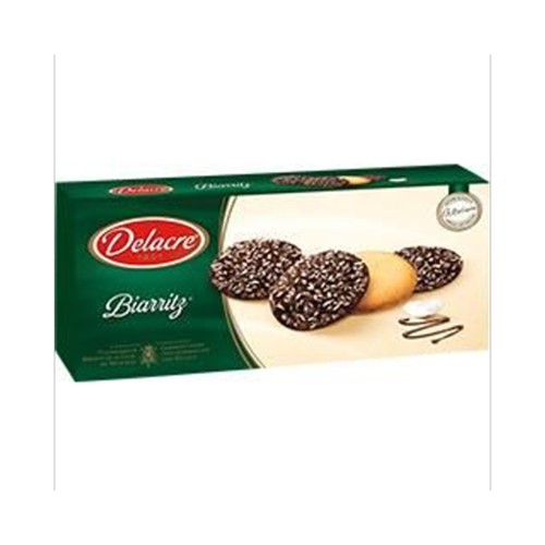 Biscuits nappés de chocolat et saupoudré de noix de coco - Biarritz