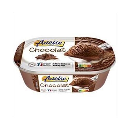 Crème glacée chocolat