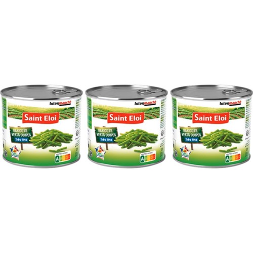 Haricots verts coupés très fins