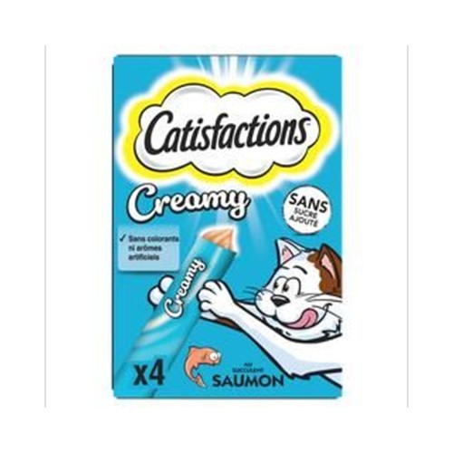 Friandises pour chat Creamy snack au saumon