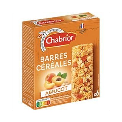 Barres céréales abricot