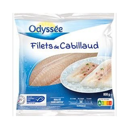 Filets de cabillaud