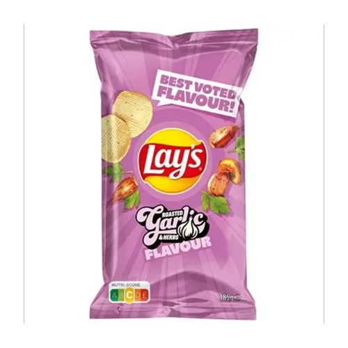 lay's garlic & herbs 185g