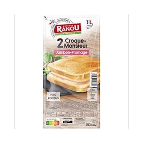 Croque-monsieur jambon fromage