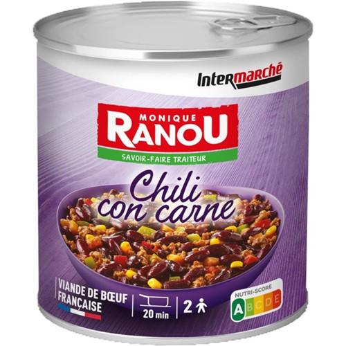 Chili Con Carne pur boeuf