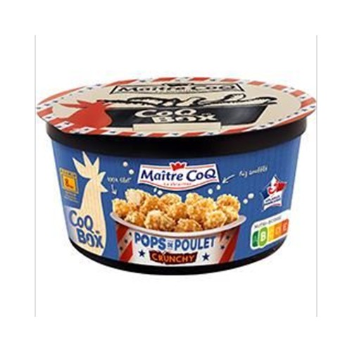 Pops de poulet crunchy