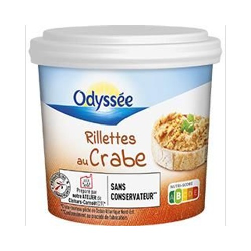 Rillettes au crabe
