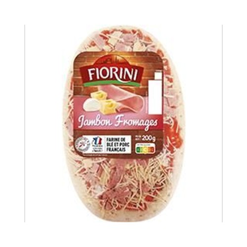Pizza jambon fromages