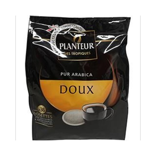 Dosettes de café pur arabica doux