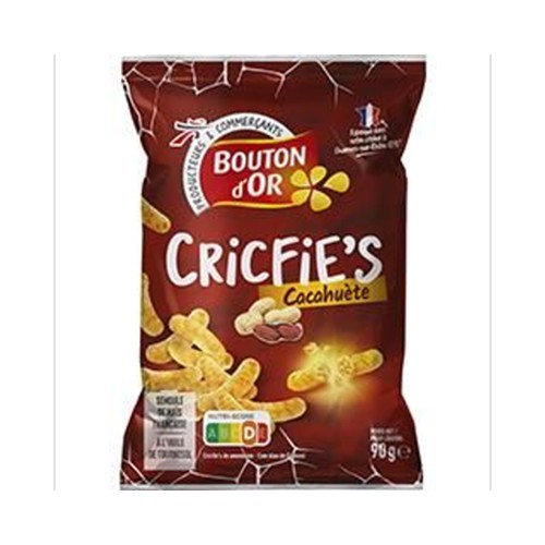 Biscuits apéritif Cricfie's cacahuète