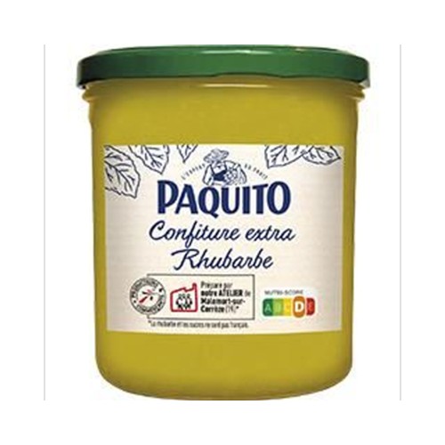 Confiture extra rhubarbe