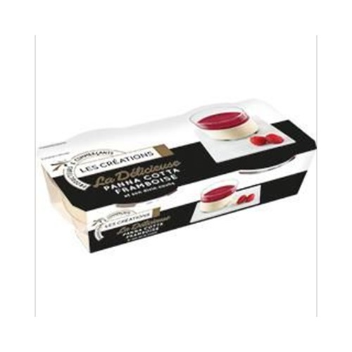 La Délicieuse Panna Cotta framboise et son divin coulis