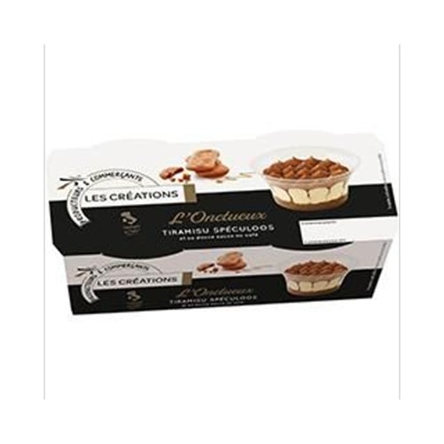 L'Onctueux Tiramisu spéculoos et sa douce sauce au café