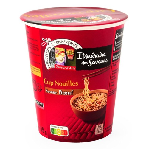Saveur d'Asie - Cup Nouilles saveur boeuf
