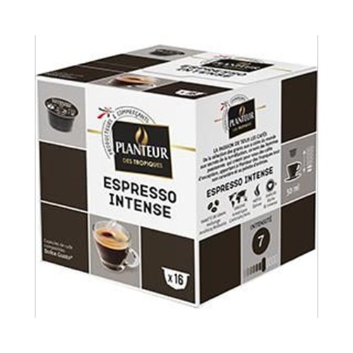 Capsules de café moulu Espresso intense
