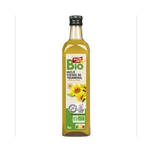 Huile de tournesol vierge extraite à froid BIO