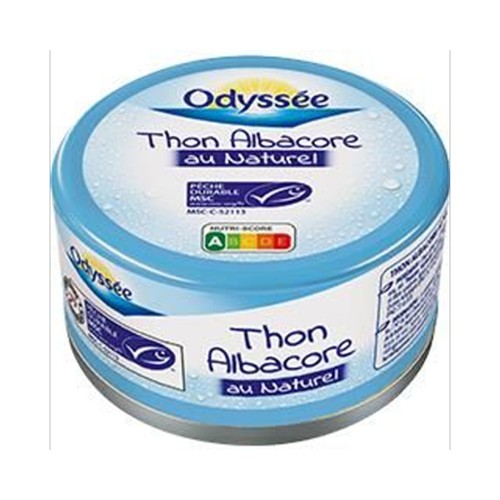Thon albacore au naturel