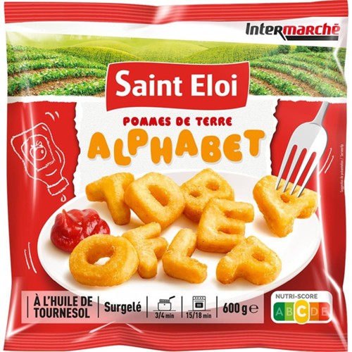 Pommes de terre Alphabet