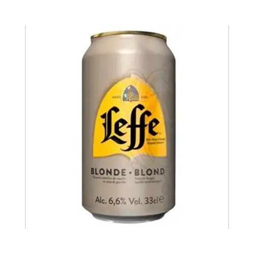 leffe blonde cans 6x33cl