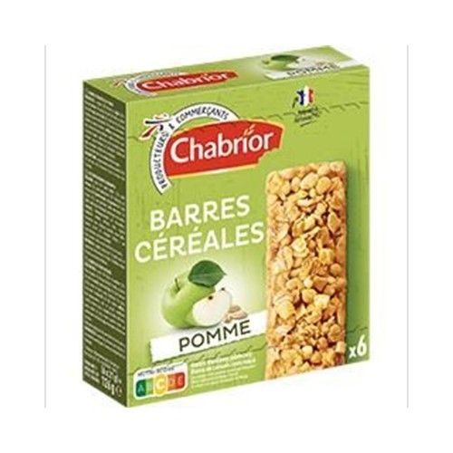 Barres céréales pomme